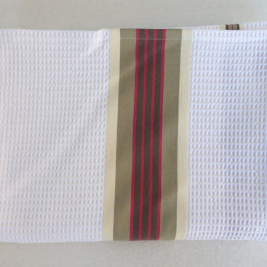 Drap de bain en coton naturel NID D'ABEILLE