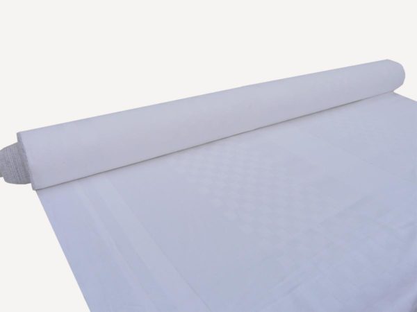 Tissu coton au metre blanc