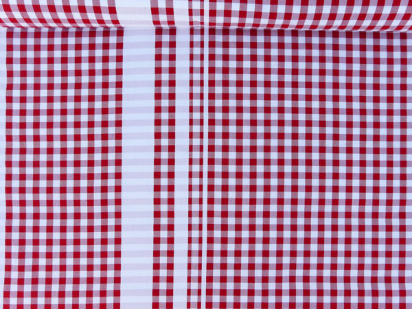 Tissu au mètre en coton à carreaux rouge GUINGUETTE – Image 2