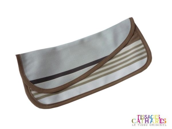 Pochette serviette caramel MIREPOIX
