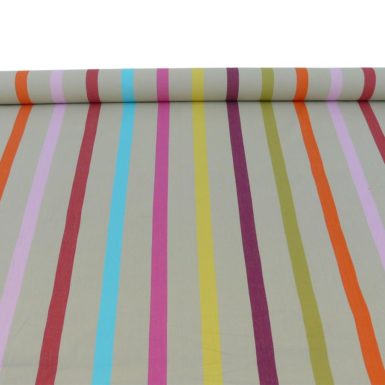 Tissu au mètre en coton sable TUTTI FRUTTI