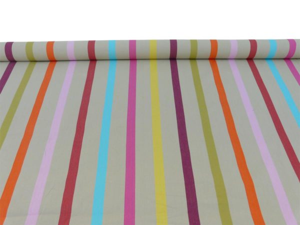 Tissu au mètre en coton sable TUTTI FRUTTI