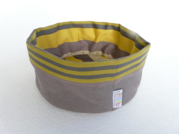 Corbeille de table jaune MIREPOIX