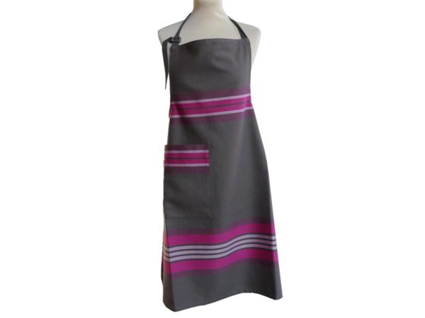 Tablier de cuisine fuchsia PUIVERT