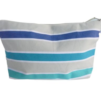 Chic trousse de toilette bleu TISSAGES CATHARES