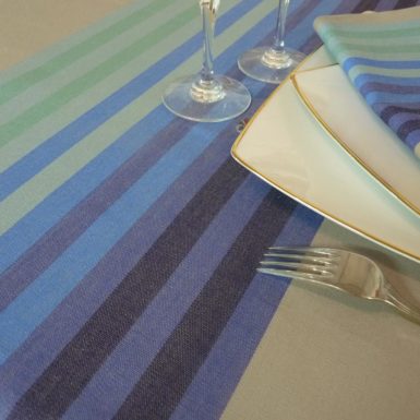 Nappe de table bleu AUTHENTIQUE