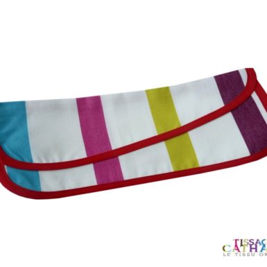 Pochette serviette blanche MONTSEGUR