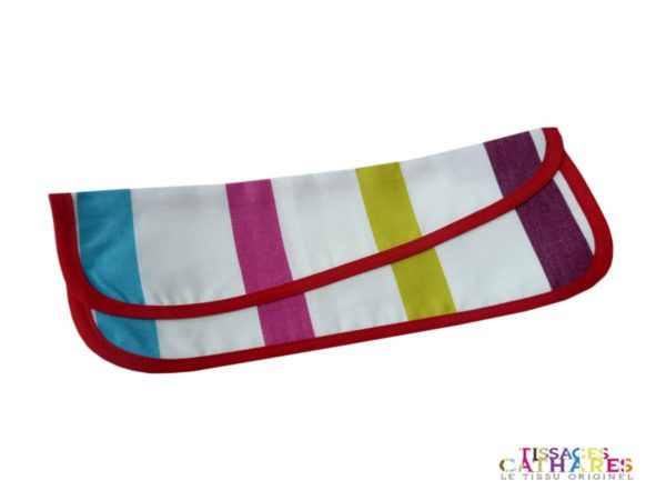 Pochette serviette blanche MONTSEGUR