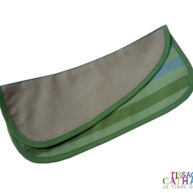 Pochette serviette jade AUTHENTIQUE