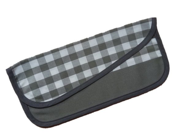 Pochette serviette grise GUINGUETTE