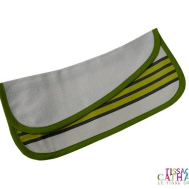 Pochette serviette vert amande PUIVERT