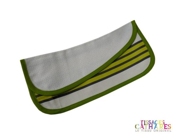 Pochette serviette vert amande PUIVERT
