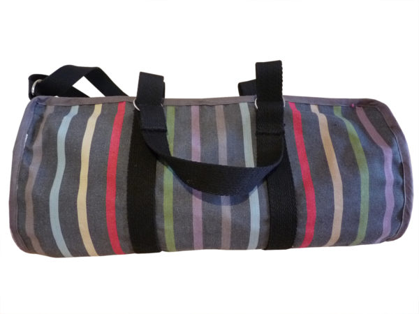 Sac de sport en toile gris TUTTI FRUTTI