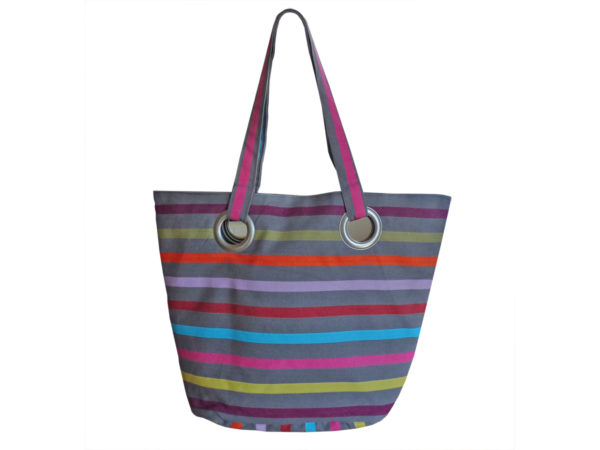 Sac shopping gris TUTTI FRUTTI