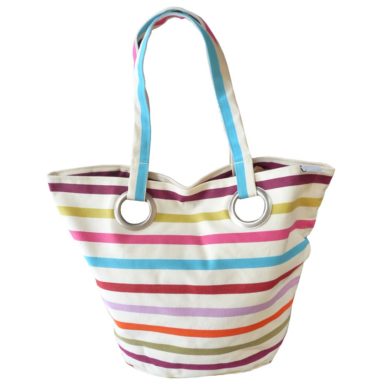 Sac shopping original blanc Tutti Frutti