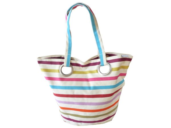 Sac shopping original blanc Tutti Frutti