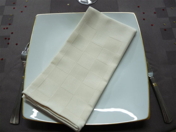 Serviette de table naturel ROQUEFIXADE