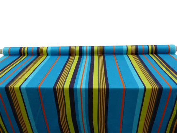 Tissu au mètre bleu MIREPOIX