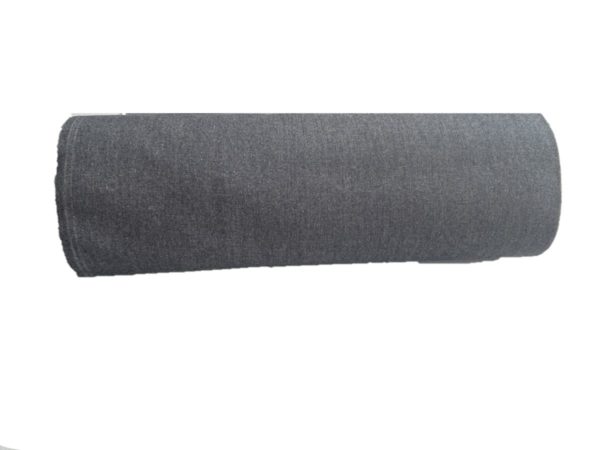 Toile transat au mètre anthracite UNI