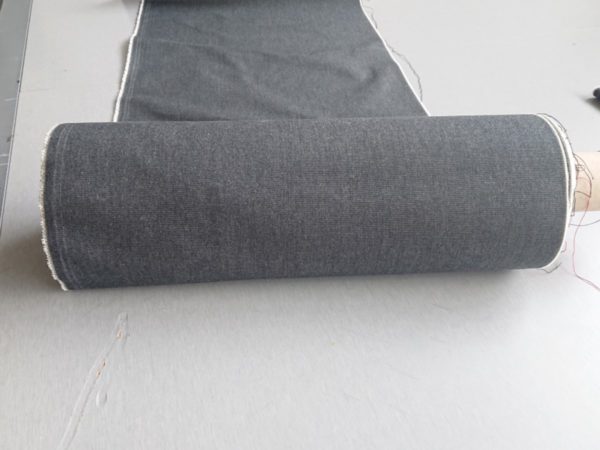 Toile transat au mètre anthracite UNI – Image 2
