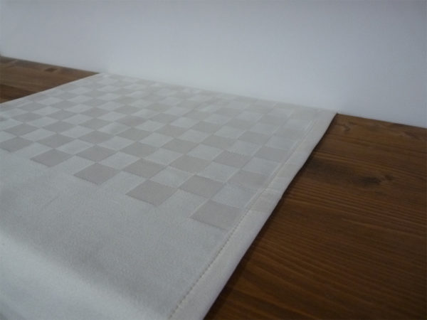 Chemin de table naturel en coton ROQUEFIXADE