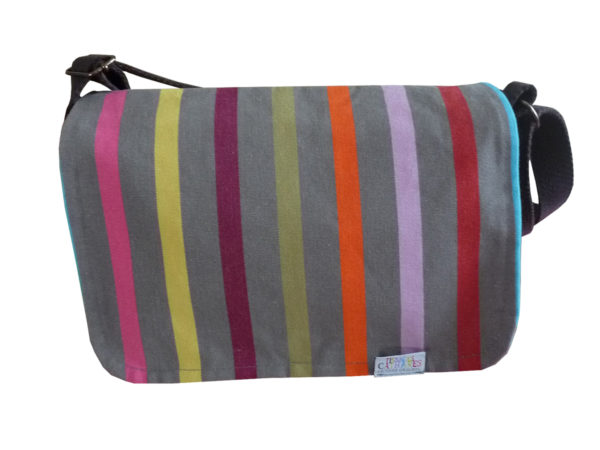 Sac à bandoulière gris TUTTI FRUTTI