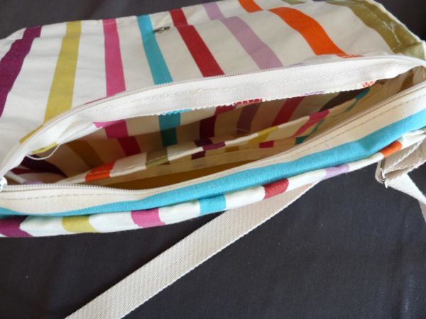 Sac à bandoulière blanc TUTTI FRUTTI