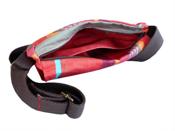 Sac à bandoulière rouge MIREPOIX – Image 2
