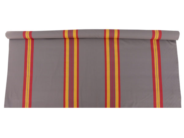 Tissu au mètre en coton damassé rouge PUIVERT