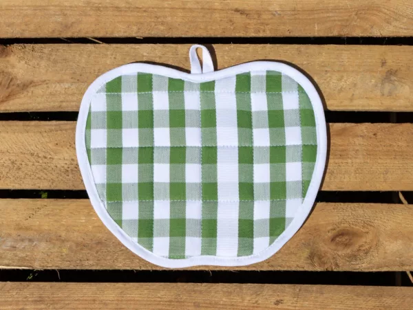 Manique anti-chaleur pomme verte GUINGUETTE – Image 3