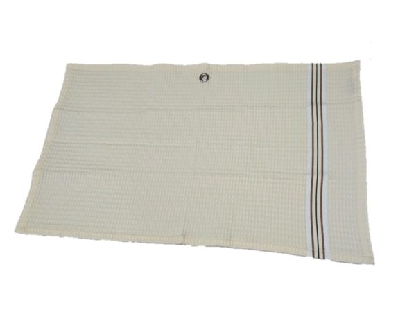 Serviette invité naturelle NID D'ABEILLE – Image 2