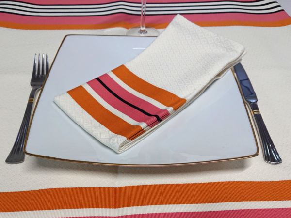 Serviette de table mangue PUIVERT