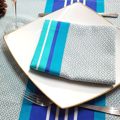 Serviette de table océan déchaîné PUIVERT
