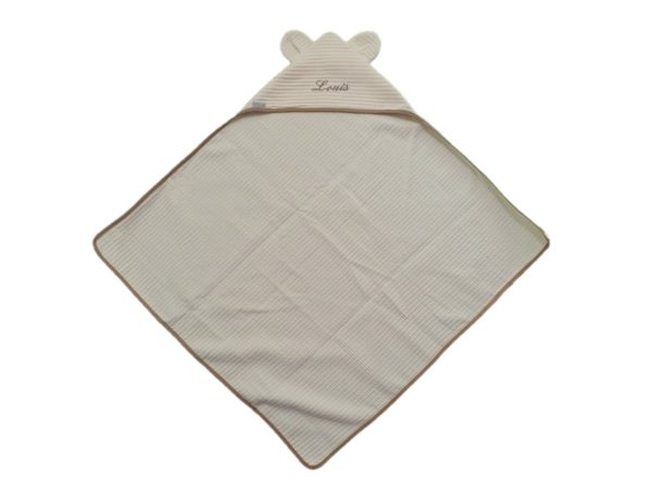 cape-bain-bebe-nid-abeille-naturel