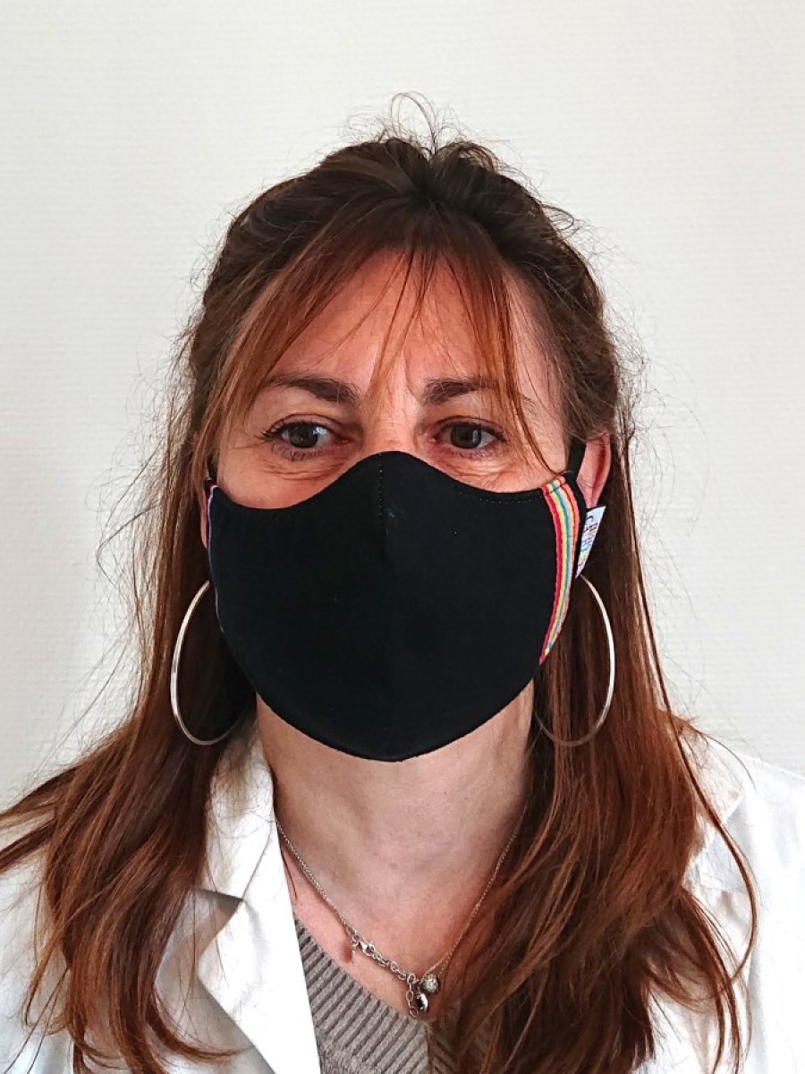 Nouveau masque de protection tissus pour adulte modèle femme