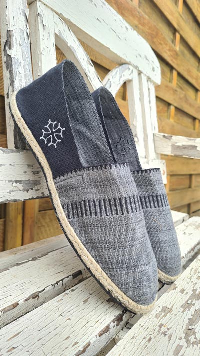Espadrilles marque Tissages Cathares