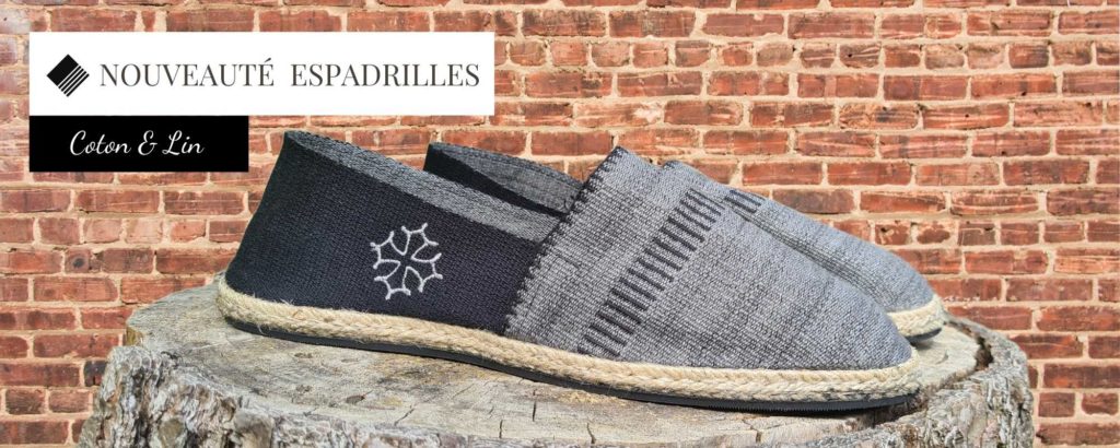 Espadrilles tissu Made in France