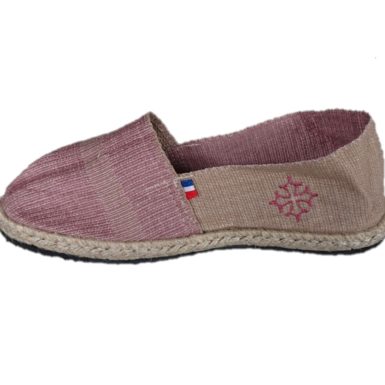 espadril-vieux-rose-marron