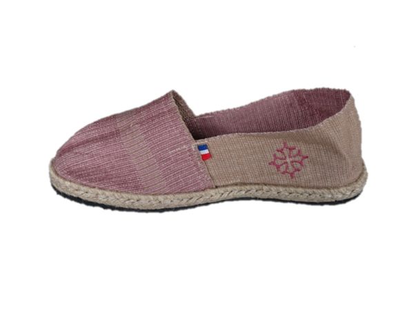 espadril-vieux-rose-marron