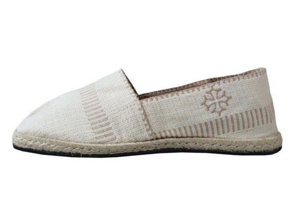 Espadrille beige Made in France