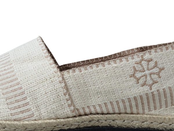 Espadrille beige Made in France