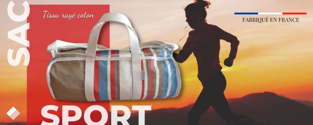 Sac de sport en toile