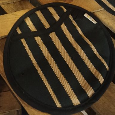 Gant de cuisine et/ou Manique anthracite doré QUERIBUS