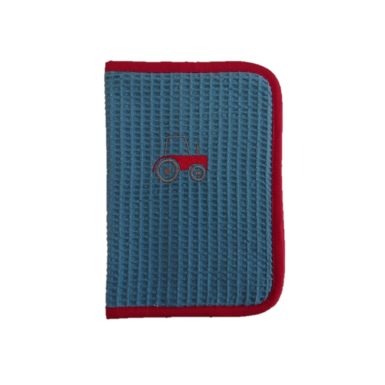 protege-carnet-sante-bleu-tracteur
