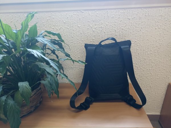 Sac à dos en matières recyclées MIREPOIX rouge – Image 3