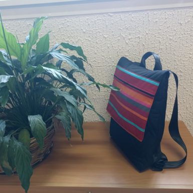 Sac à dos en matières recyclées MIREPOIX rouge