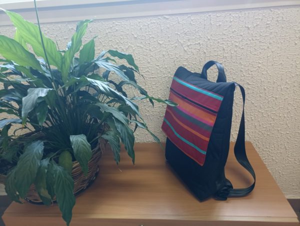 Sac à dos en matières recyclées MIREPOIX rouge