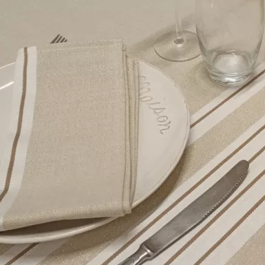 Serviette de table naturel CHAMPETRE