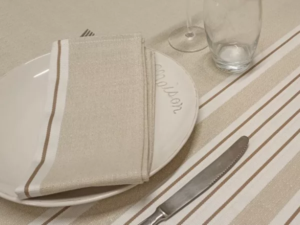 Serviette de table naturel CHAMPETRE