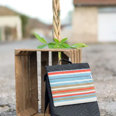 Sac à dos en matières recyclées AZUR